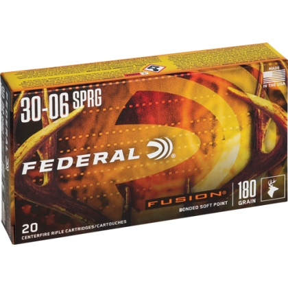 FEDERAL FUSION 30-06 180GR FUSION 20RD 10BX/CS