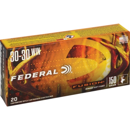 FEDERAL FUSION 30-30 WIN 150GR FUSION 20RD 10BX/CS