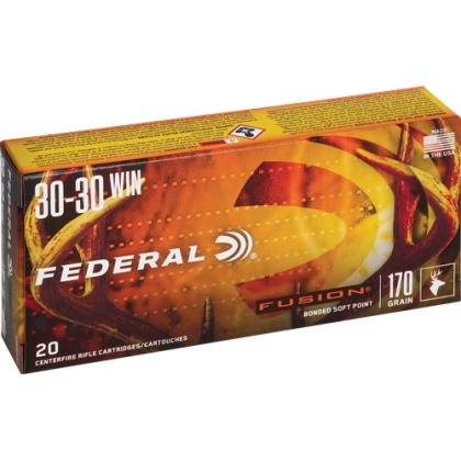 FEDERAL FUSION 30-30 WIN 170GR FUSION 20RD 10BX/CS