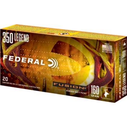 FEDERAL FUSION 350 LEGEND 160GR FUSION 20RD 10BX/CS