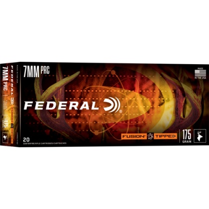 FEDERAL FUSION 7MM PRC 175GR TIPPED FUSION 20RD 10BX/CS