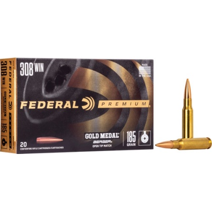 FEDERAL GOLD MEDAL 308 WIN 185GR JUGGERNAUT 20RD 10BX/CS