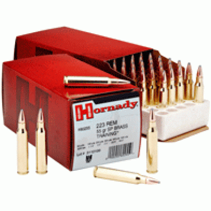 HORNADY 223 REM 55GR SOFT POINT 50RD 10BX/CS