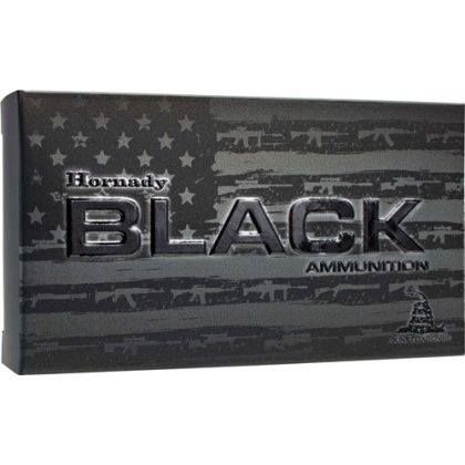 HORNADY BLACK 223 REM 75GR BTHP MATCH 20RD 10BX/CS