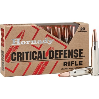 HORNADY CRITICAL DEFENSE 223 REM 73GR FTX 20RD 10BX/CS