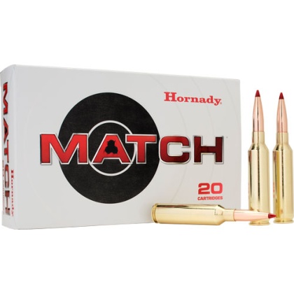 HORNADY MATCH 7MM PRC 180GR ELD 20RD 10BX/CS