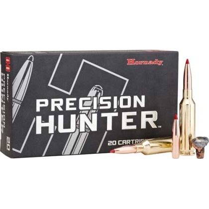 HORNADY PRECISION HUNTER 28 NOSLER 162GR ELDX 20RD 10BX/CS