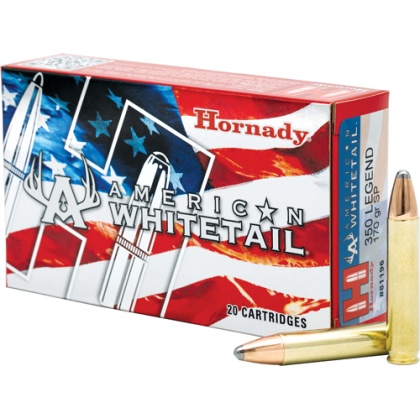 HORNADY WHITETAIL 350 LEGEND 170GR INTERLOCK 20RD 10BX/CS