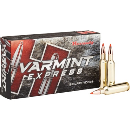 HORNADY VARMINT 6MM CM 87GR V-MAX 20RD 10BX/CS