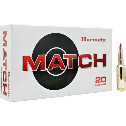 HORNADY MATCH 6MM ARC 108GR ELD MATCH 20RD 10BX/CS