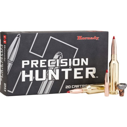 HORNADY PRECISION HUNTER 338 LAPUA 270GR ELDX 20RD 6BX/CS