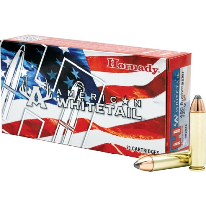 HORNADY WHITETAIL 450 BM 245GR INTERLOCK 20RD 10BX/CS