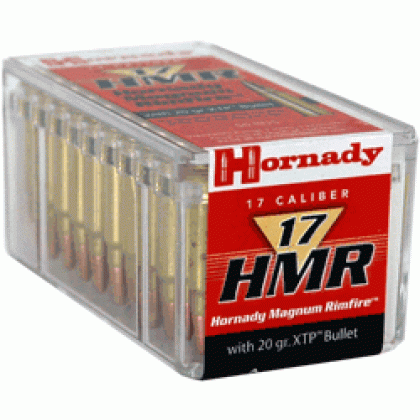 HORNADY 17HMR 20GR XTP 2375FPS 50RD 40BX/CS