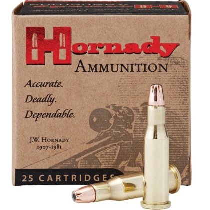 HORNADY 218 BEE 45GR JHP 25RD 10BX/CS