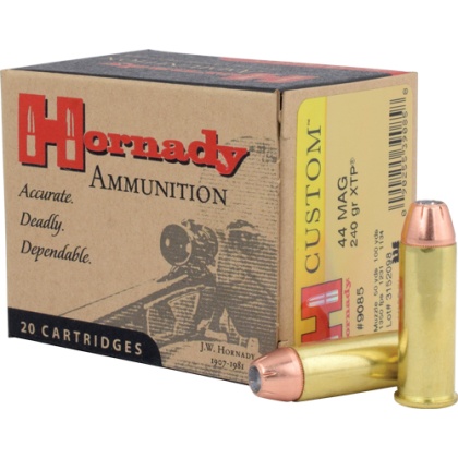 HORNADY 44 REM MAG 240GR XTP 20RD 10BX/CS