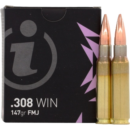 IGMAN 308 WIN M80 147GR FMJ 20RD 50BX/CS