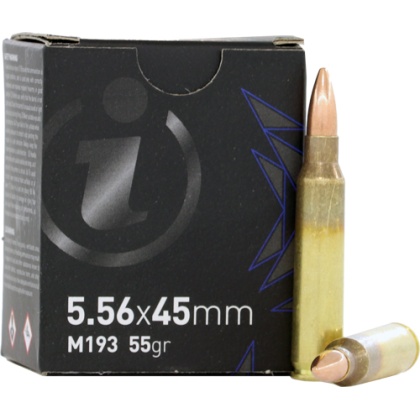 IGMAN 5.56X45 55GR FMJ 20RD 50BX/CS