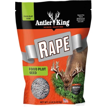 ANTLER KING RAPE 1# BAG ANNUAL 1/4 ACRE