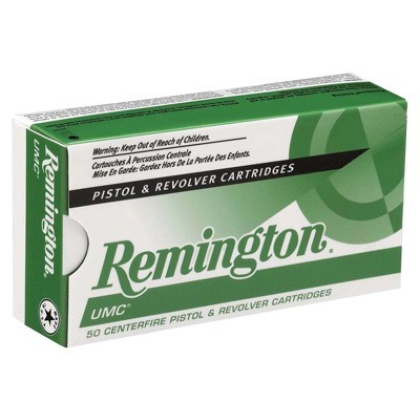 REMINGTON UMC 10MM 180GR FMJ-TC 50RD 10BX/CS