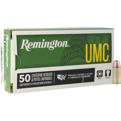 REMINGTON UMC 32 ACP 71GR FMJ-RN 50RD 10BX/CS