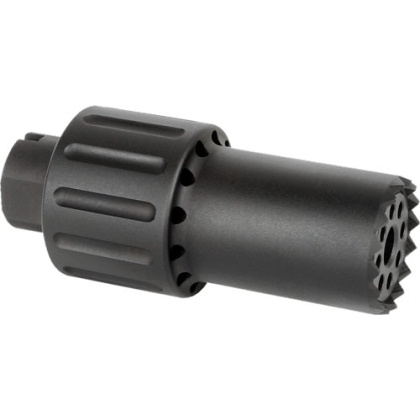 MI ALPHA BLAST DIVERTER 1/2X28 9MM BLACK MATTE