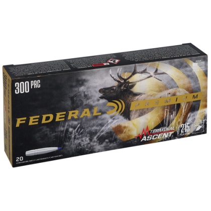 FEDERAL 300 PRC 210GR TERMINAL ASCENT 20RD 10BX/CS