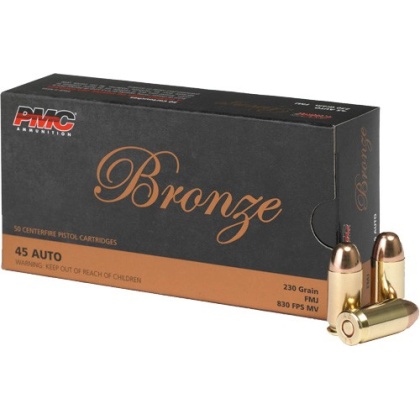 PMC 45 ACP 230GR FMJ-RN 50RD 20BX/CS