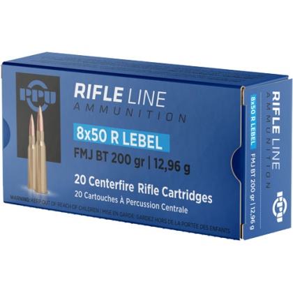 PPU 8X50R LEBEL 200GR FMJ 20RD 10BX/CS