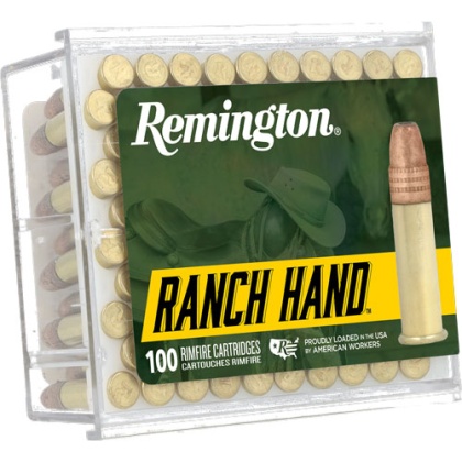 REMINGTON RANCH HAND 22LR 42GR PLATED HP 100RD 50BX/CS