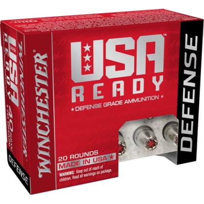 WINCHESTER USA READY 40 SW 170GR JHP 20RD 10BX/CS