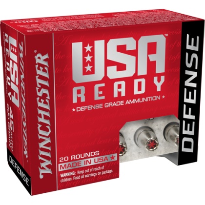 WINCHESTER USA READY 45 ACP 200GR JHP 20RD 10BX/CS