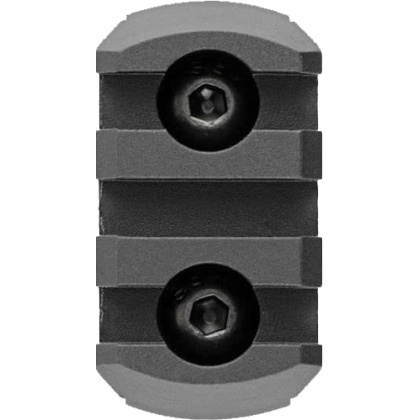 ARMASPEC PICATINNY RAIL COVERS M-LOC 3 SLOT BLACK