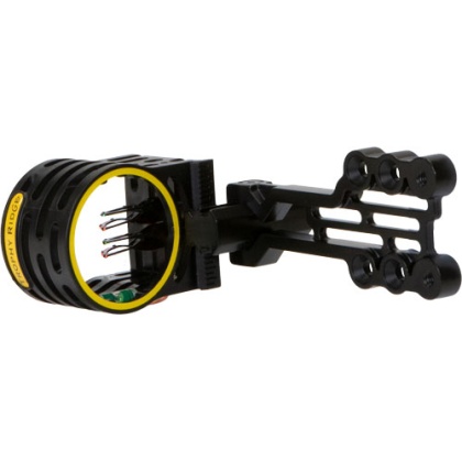 TROPHY RIDGE BOW SIGHT FATAL 4-PIN .019 AMBIDEXTROUS BLACK