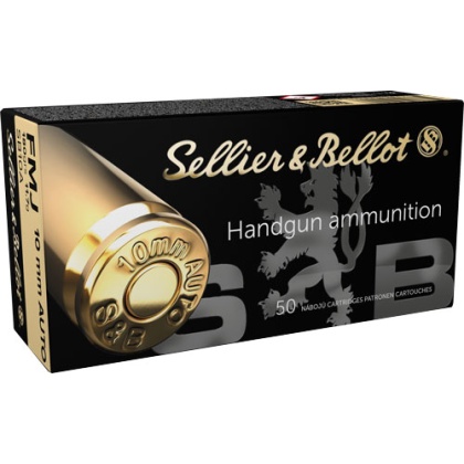 S&B 10MM 180GR FMJ 50RD 20BX/CS