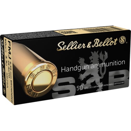 S&B 25 ACP 50GR FMJ-RN 50RD 40BX/CS