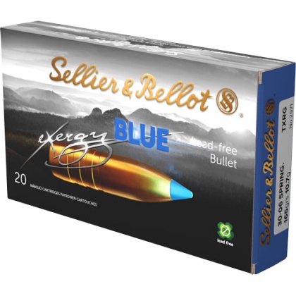 S&B 30-06 165GR TXRG BLUE 20RD 12BX/CS