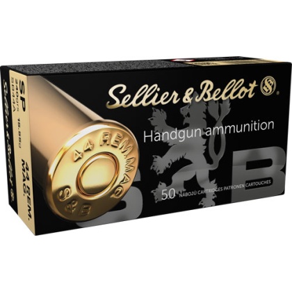 S&B 44 REM MAG 240GR JSP 50RD 12BX/CS