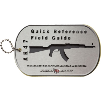 REAL AVID AK47 FIELD GUIDE AK47 MAINTENANCE CARDS