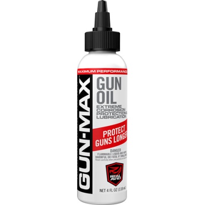 REAL AVID GUN MAX GUN OIL 4 OZ. BOTTLE