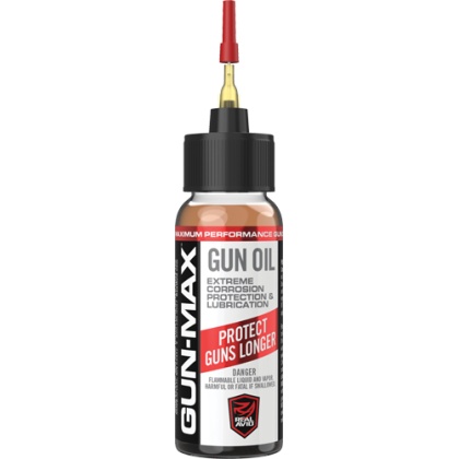 REAL AVID GUN MAX GUN OIL 1 OZ. BOTTLE