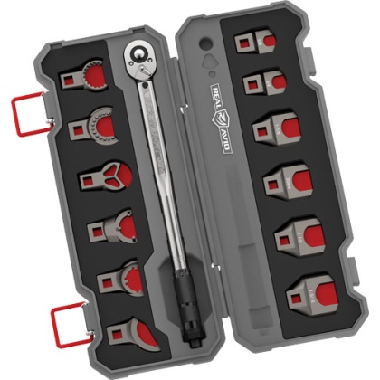 REAL AVID MASTER FIT AR15 CROWFOOT WRENCH SET 13 PICES