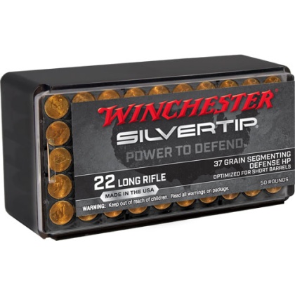 WINCHESTER SILVERTIP 22LR 37GR HP 50RD 40BX/CS