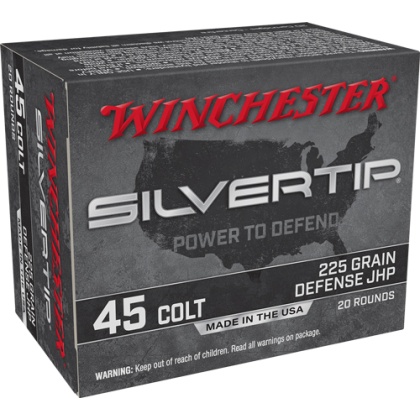 WINCHESTER SILVERTIP 45 LC 225GR HP 20RD 10BX/CS