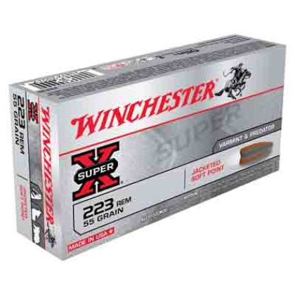 WINCHESTER SUPER-X 223 REM 55GR JSP 20RD 10BX/CS