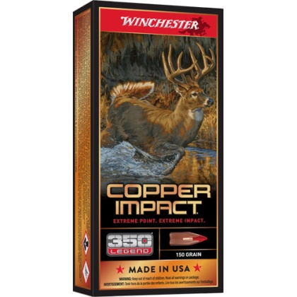 WINCHESTER COPPER IMPACT 350 LEGEND 150GR 20RD 10BX/CS