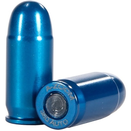 A-ZOOM METAL SNAP CAP BLUE .380ACP 10-PACK