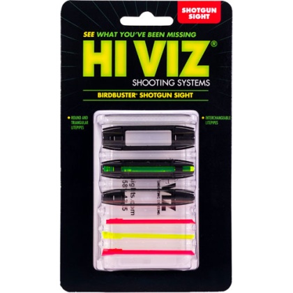 HIVIZ BIRD BUSTER SHOTGUN FRONT SIGHT MAGNETIC SET