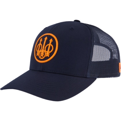 BERETTA CAP STRAIGHTPULL TRCKR CIRCLE PATCH MESH BACK NAVY