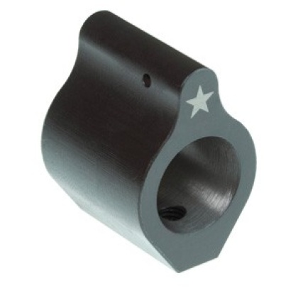 BCM GAS BLOCK LOW PROFILE .625 BLACK STEEL