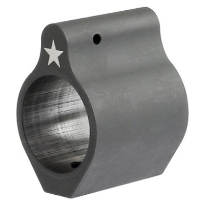 BCM GAS BLOCK LOW PROFILE .750 BLACK STEEL